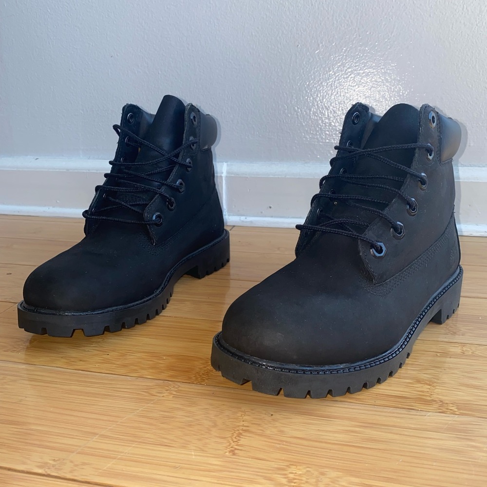 Black construction Timberland boots - Picture 9 of 10